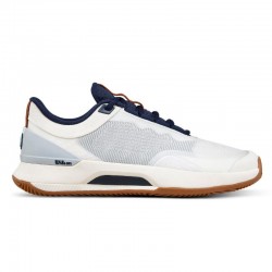 Wilson Intrigue Tour Clay White Vanilla Navy Blue Women''''s Sneakers