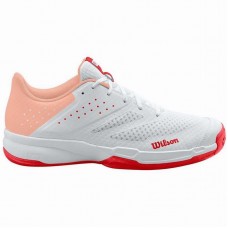 Scarpe Wilson Kaos Stroke 2.0 Bianco Corallo Donna