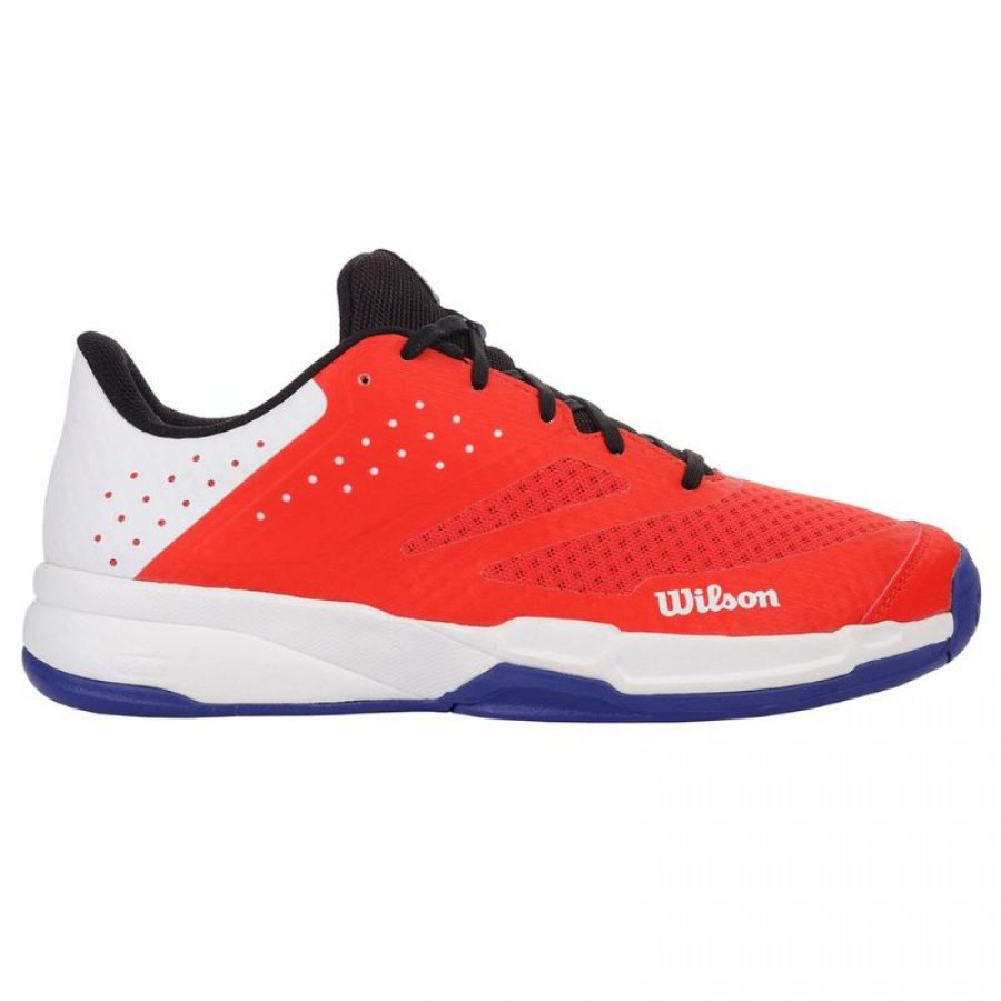 Scarpe Wilson Kaos Stroke 2.0 Bianca Arancia Blu
