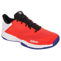 Scarpe Wilson Kaos Stroke 2.0 Bianca Arancia Blu
