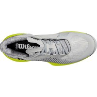 Scarpe Wilson Kaos Swift 1.5 Clay Blu Perla Nero Giallo