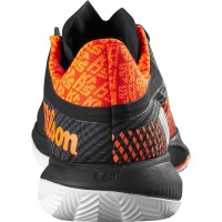 Wilson Kaos Swift 1.5 Clay Black Orange Sneakers