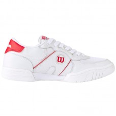 Zapatillas Wilson Pro Staff 87 Mesh Blanco Rojo Zapatillas Wilson Pro Staff 87 Mesh Blanco Rojo