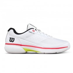 Wilson Rush Lite 5 Clay White Black Sneakers
