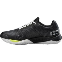 Zapatillas Wilson Rush Pro 4.0 Clay Negro Blanco Amarillo