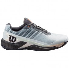 Zapatillas Wilson Rush Pro 4.0 Shift Clay Azul Marfil Naranja Zapatillas Wilson Rush Pro 4.0 Shift Clay Azul Marfil Naranja