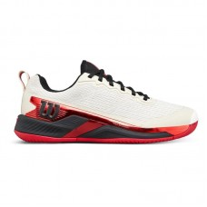 Zapatillas Wilson Rush Pro 4.5 Tofu Rojo Zapatillas Wilson Rush Pro 4.5 Tofu Rojo
