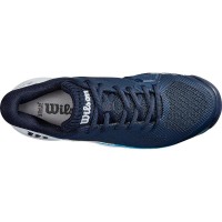 Wilson Rush Pro Ace Navy Blue White Sneakers