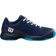 Zapatillas Wilson Rush Pro L Azul Marino Blanco Junior Zapatillas Wilson Rush Pro L Azul Marino Blanco Junior