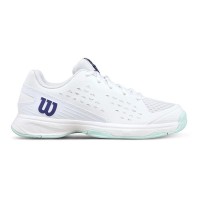 Zapatillas Wilson Rush Pro L Blanco Aguamarina Junior