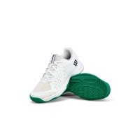 Wilson Rush Pro L White Green Junior Sneakers