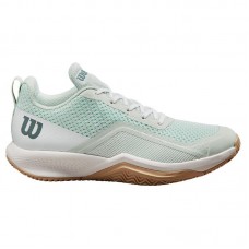 Zapatillas Wilson Rush Pro Lite Azul Opalo Blanco Mujer Zapatillas Wilson Rush Pro Lite Azul Opalo Blanco Mujer