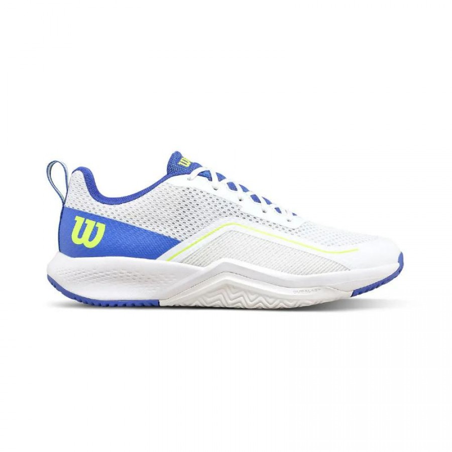 Zapatillas Wilson Rush Pro Lite Blanco Azul Amparo