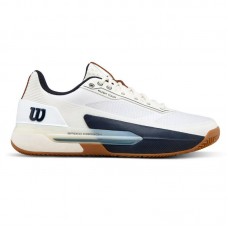 Wilson Rush Tour 5 Clay White Navy Blue Sneakers