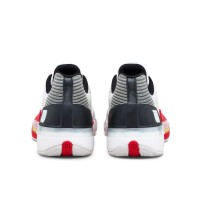 Wilson Rush Tour 5 Clay White Black Red Sneakers